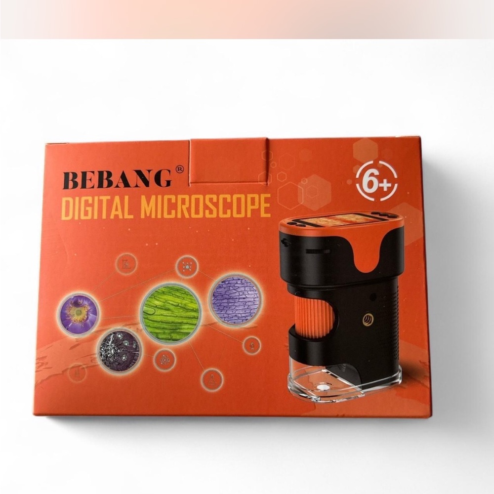 Bebang Digital Microscope - Black and Orange